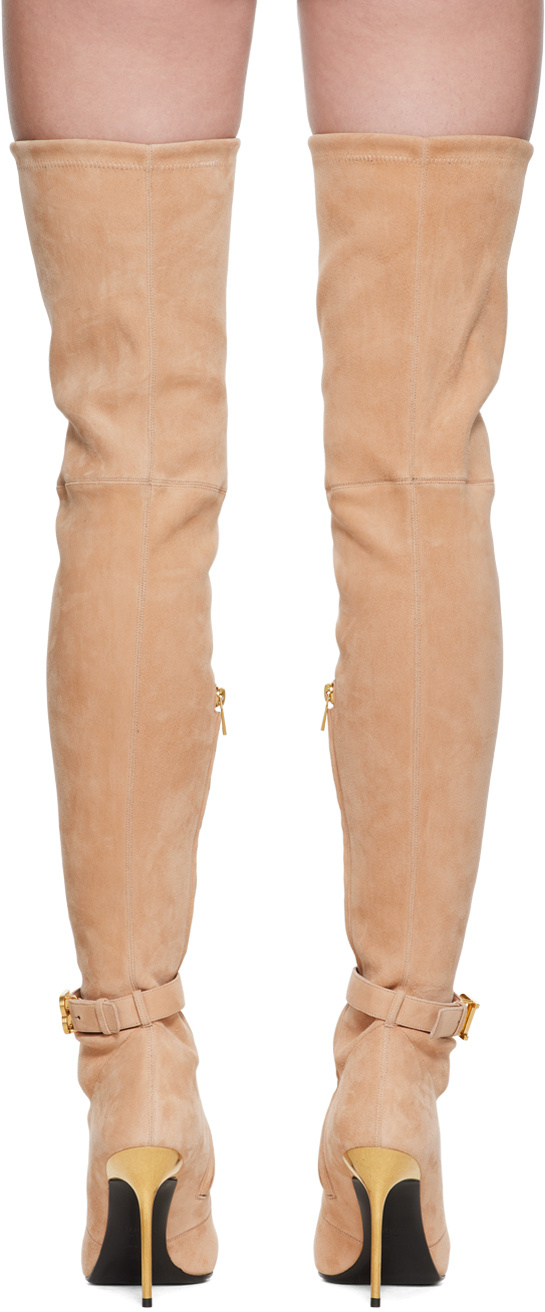 BALMAIN LOGO BOOTS