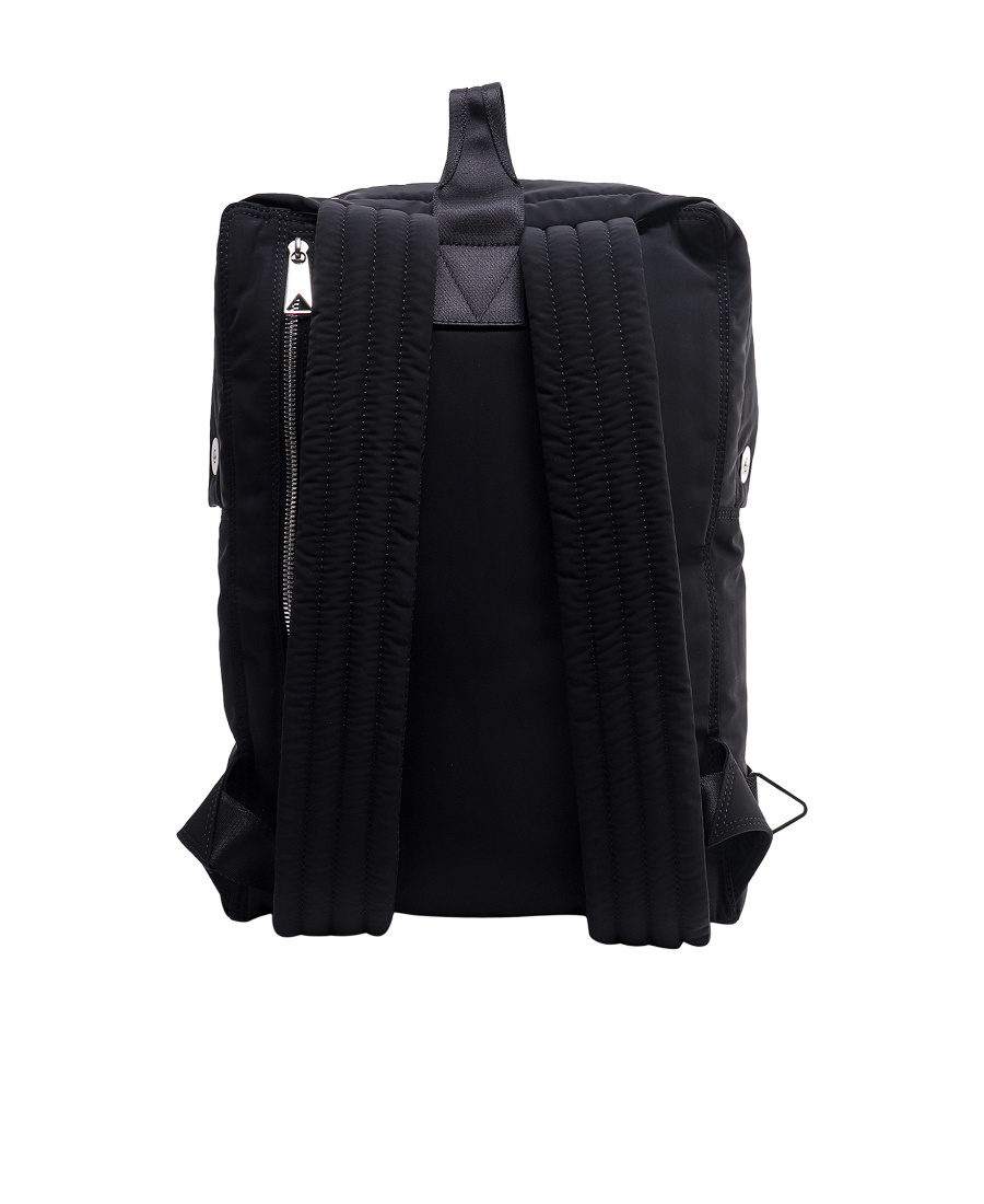 Bottega Veneta Zip-up Backpack In Black