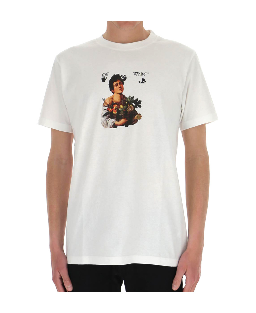 Off-white Arrows-motif T-shirt In White
