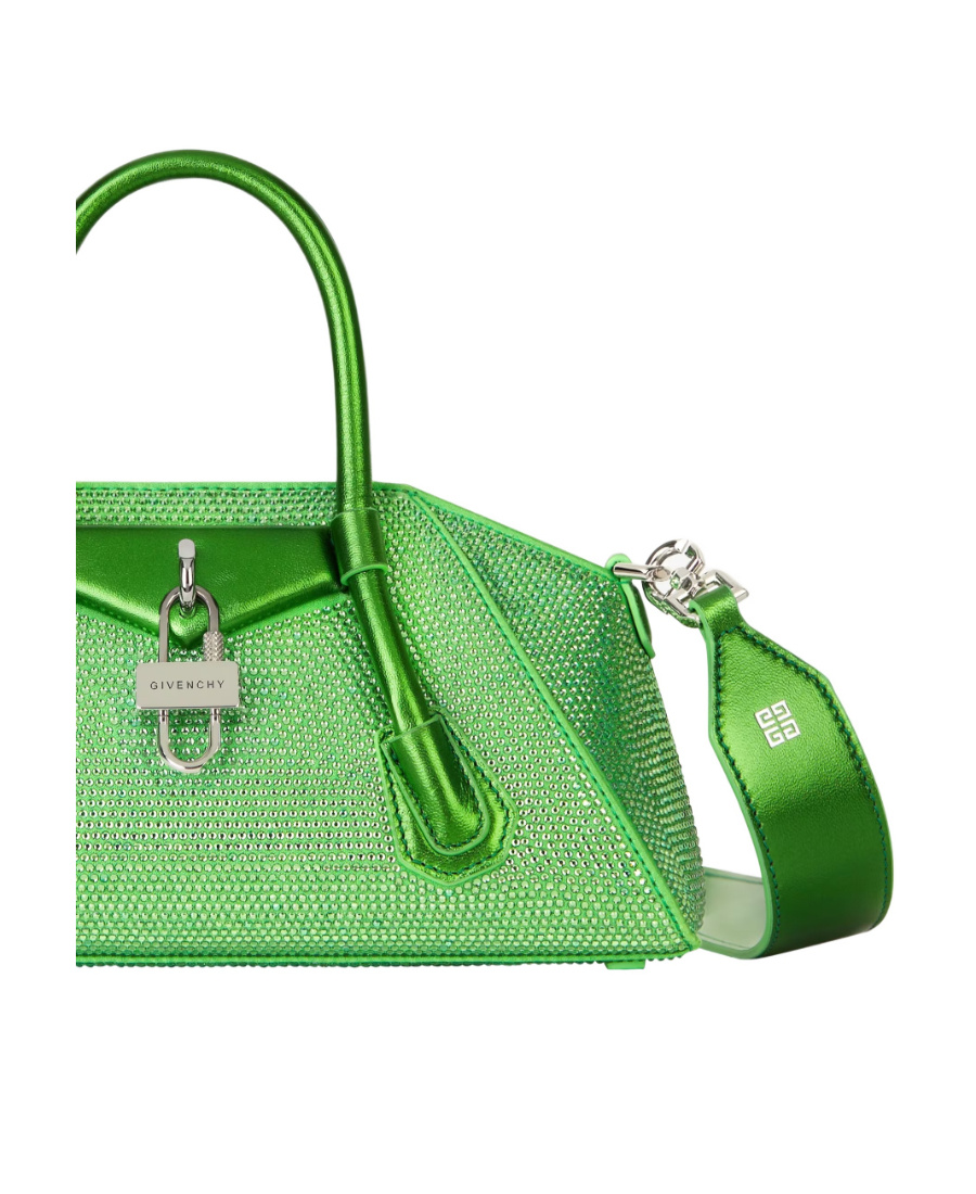 GIVENCHY GIVENCHY ANTIGONA EMBELLISHED MINI TOP HANDLE BAG