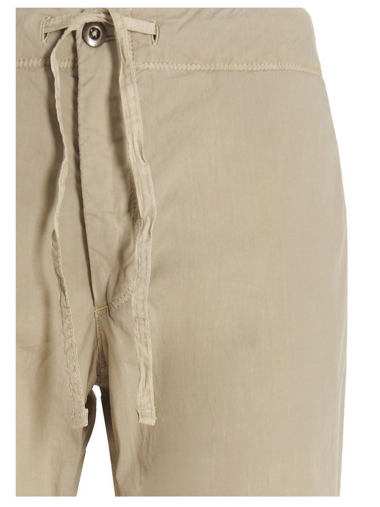Incotex Drawstring Slim-fit Trousers In Nude