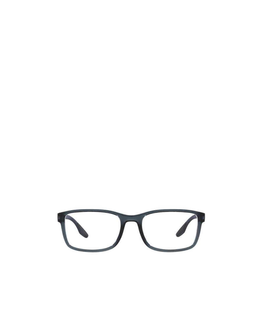 Shop Prada Eyewear Rectangular Frame Glasses In Black
