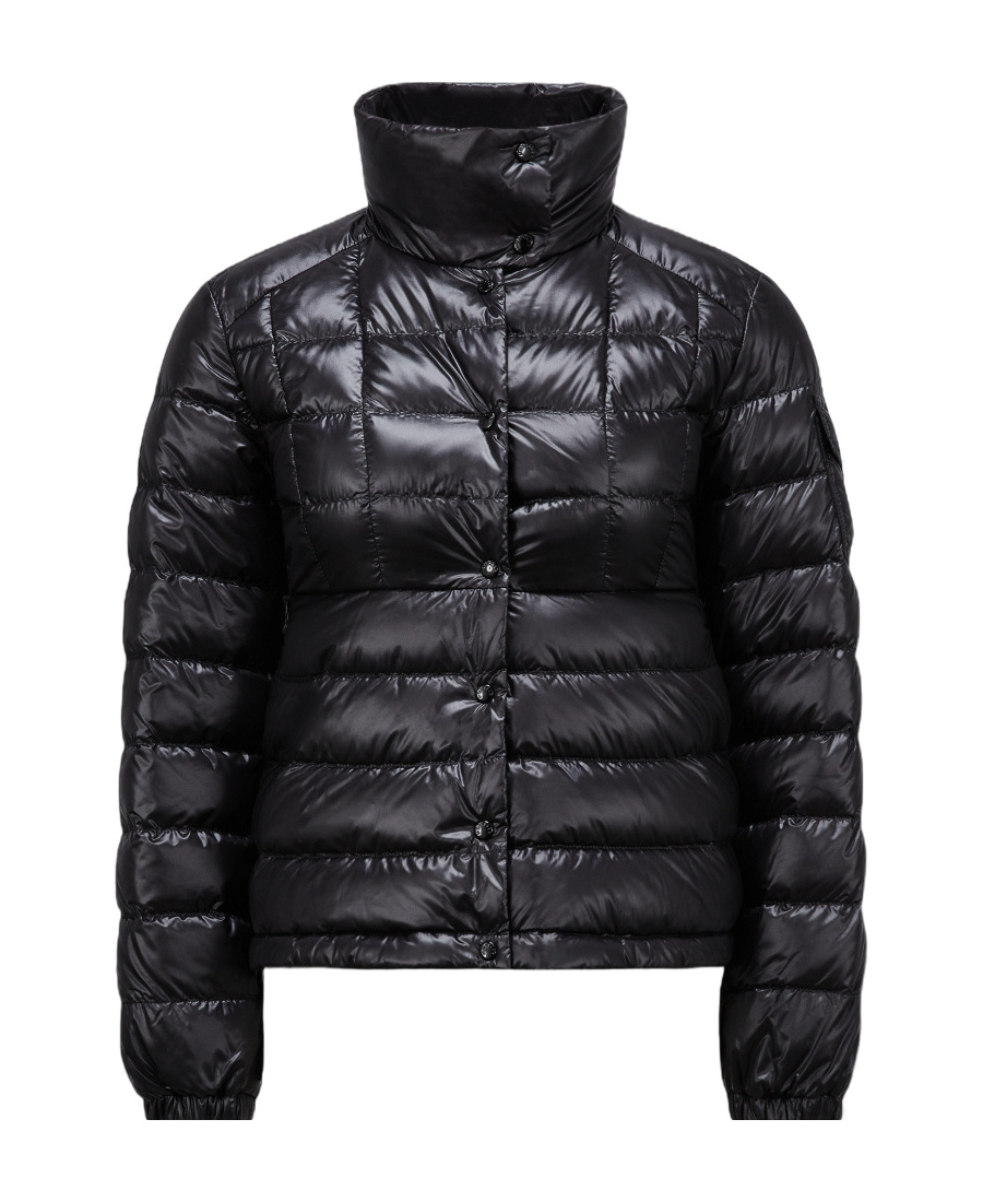 Moncler Aminia Short Down Jacket In Black