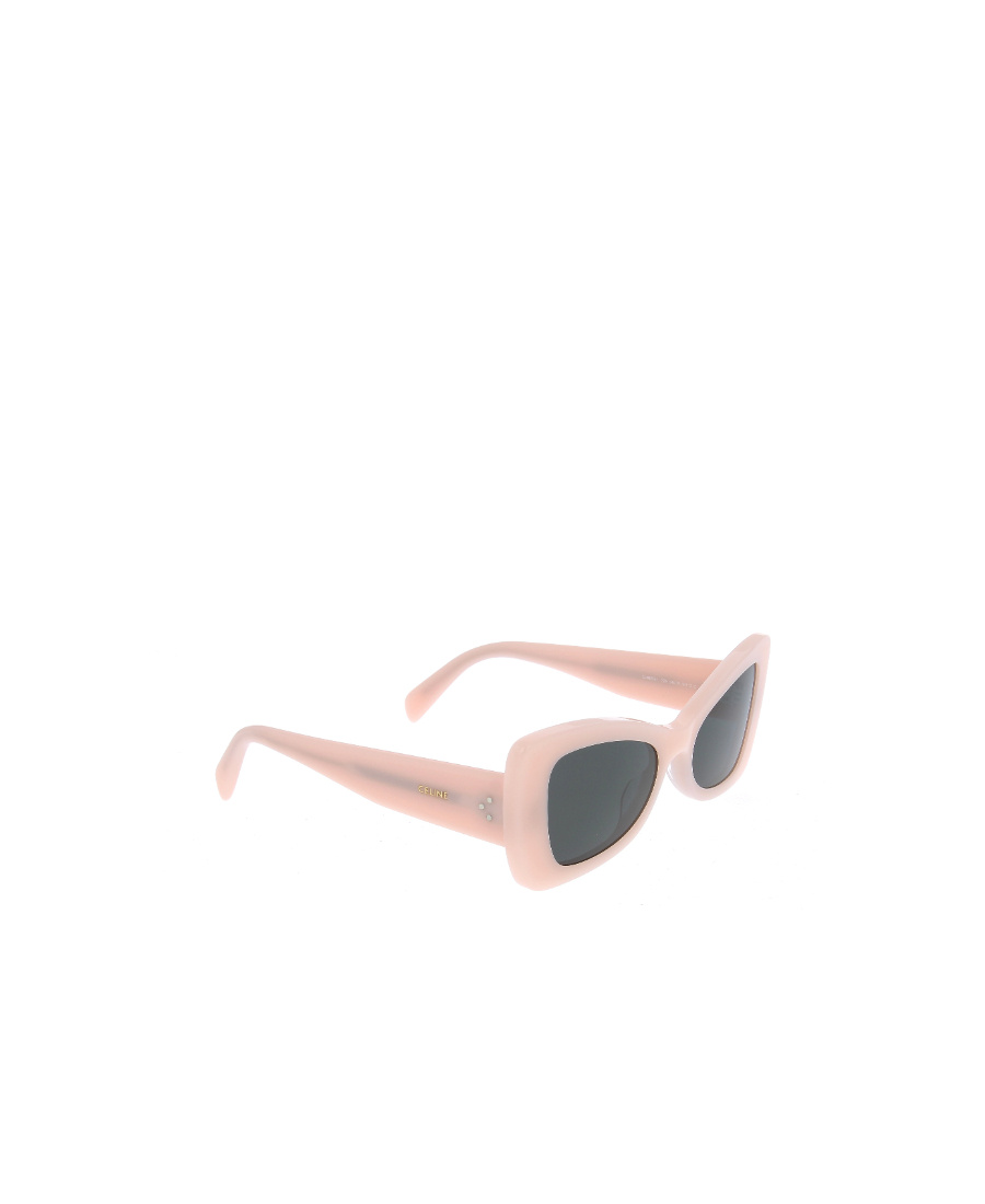 Celine Colored Lens Cat's Eye Frame Sunglasses In Pink