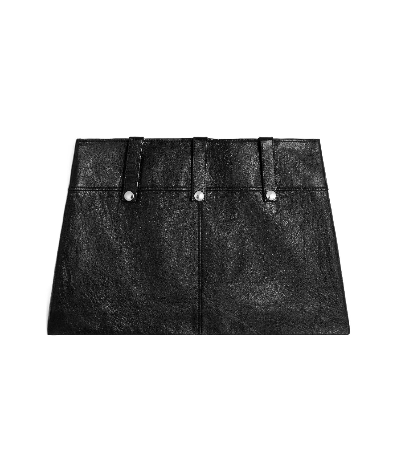 Celine Low Waist Miniskirt In Black