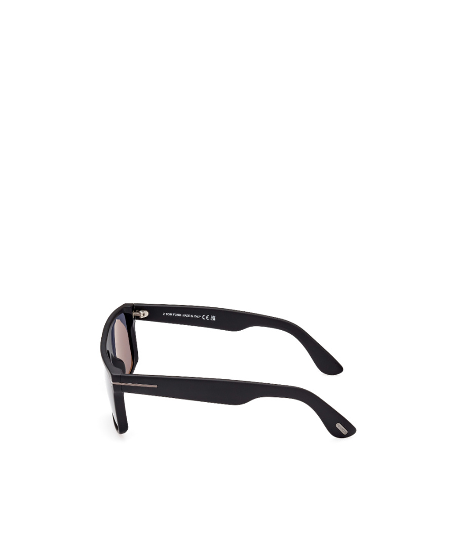 Tom Ford Eyewear Philippe Rectangle Frame Sunglasses In Gray