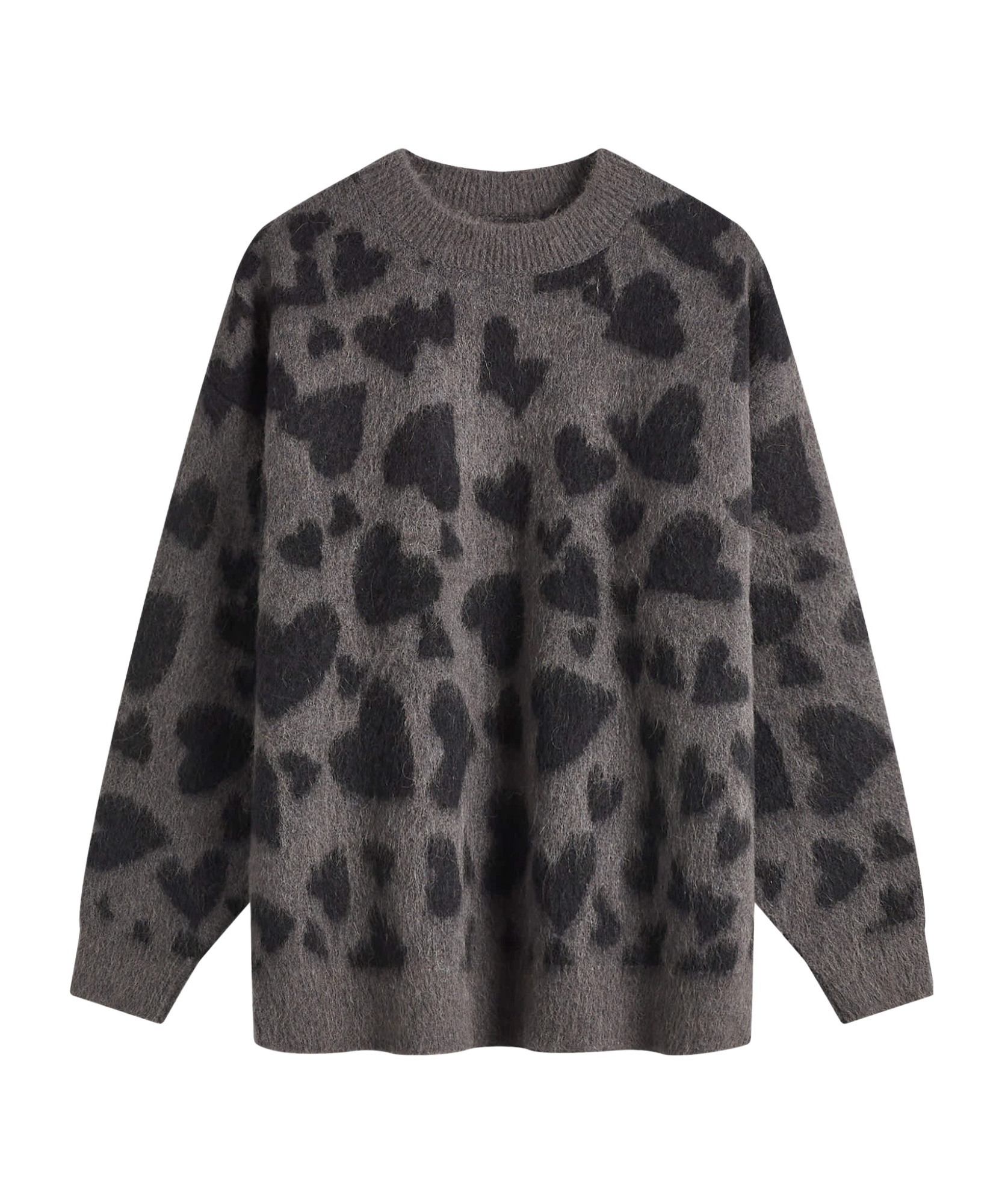 Shop Anine Bing Long-sleeved Sweater In Black