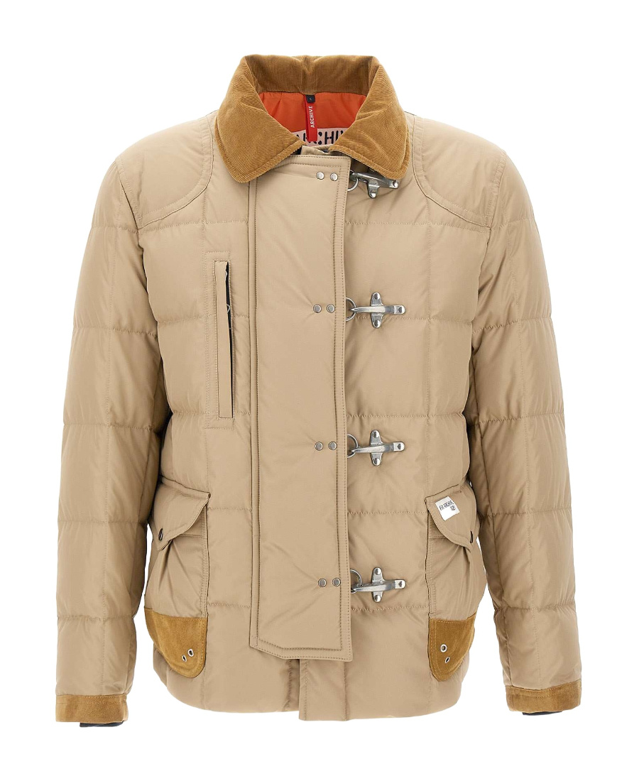 Fay 4 Ganci Piuma - Archive Jacket In Nude