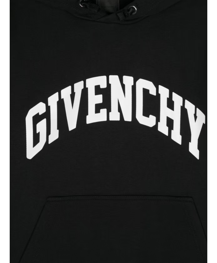 Givenchy Felpa Con Stampa In Black