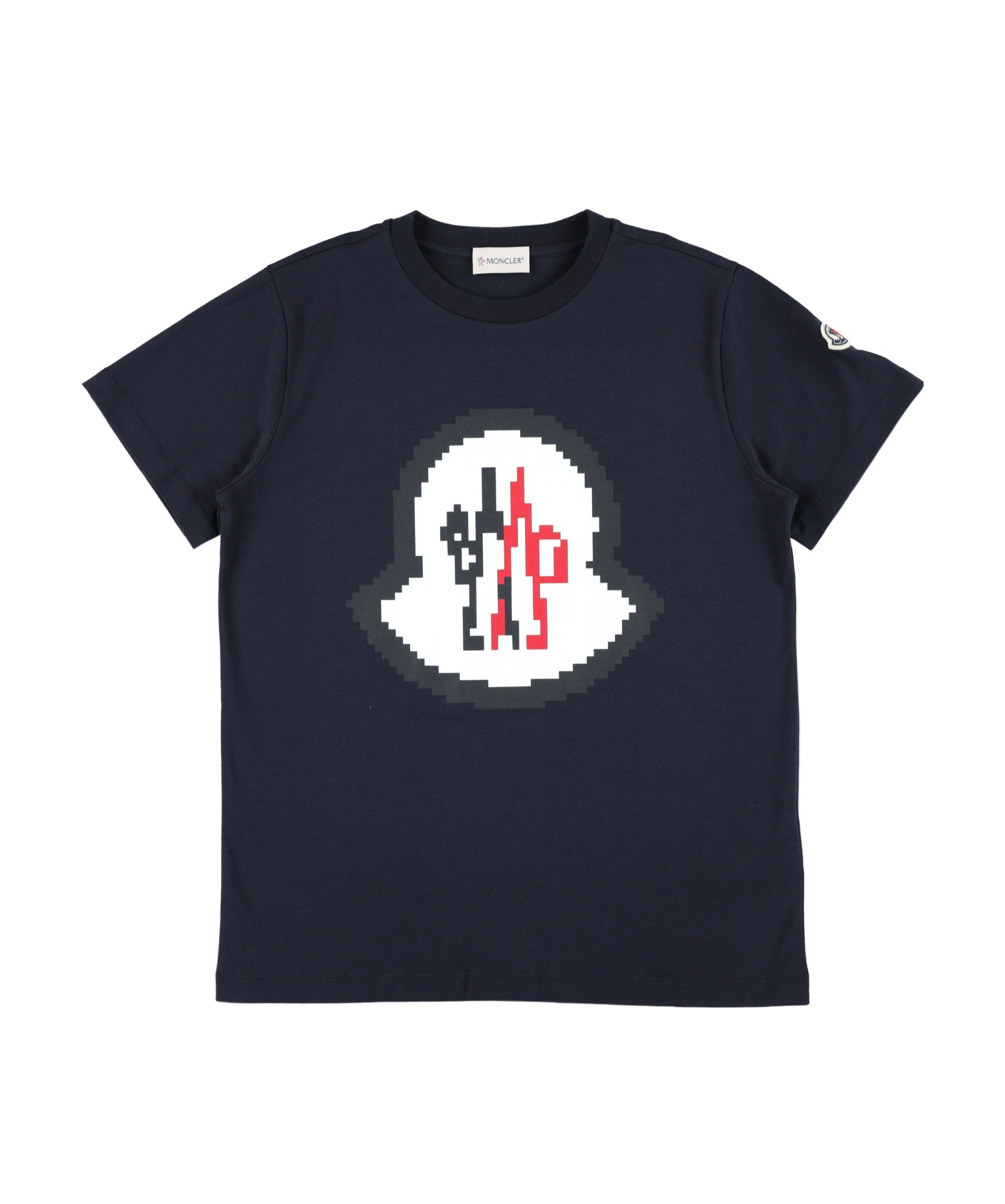 Moncler Short-sleeved T-shirt In Blue
