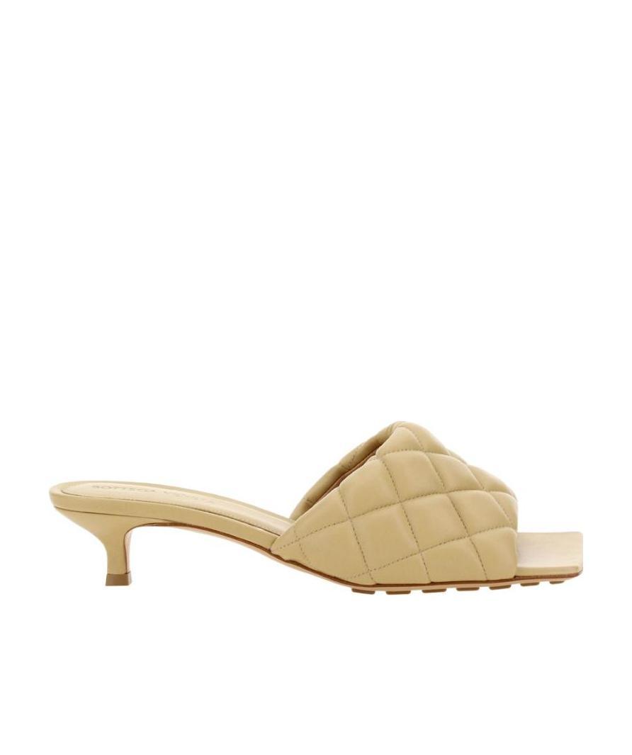 BOTTEGA VENETA BOTTEGA VENETA PADDED HEELED SANDALS