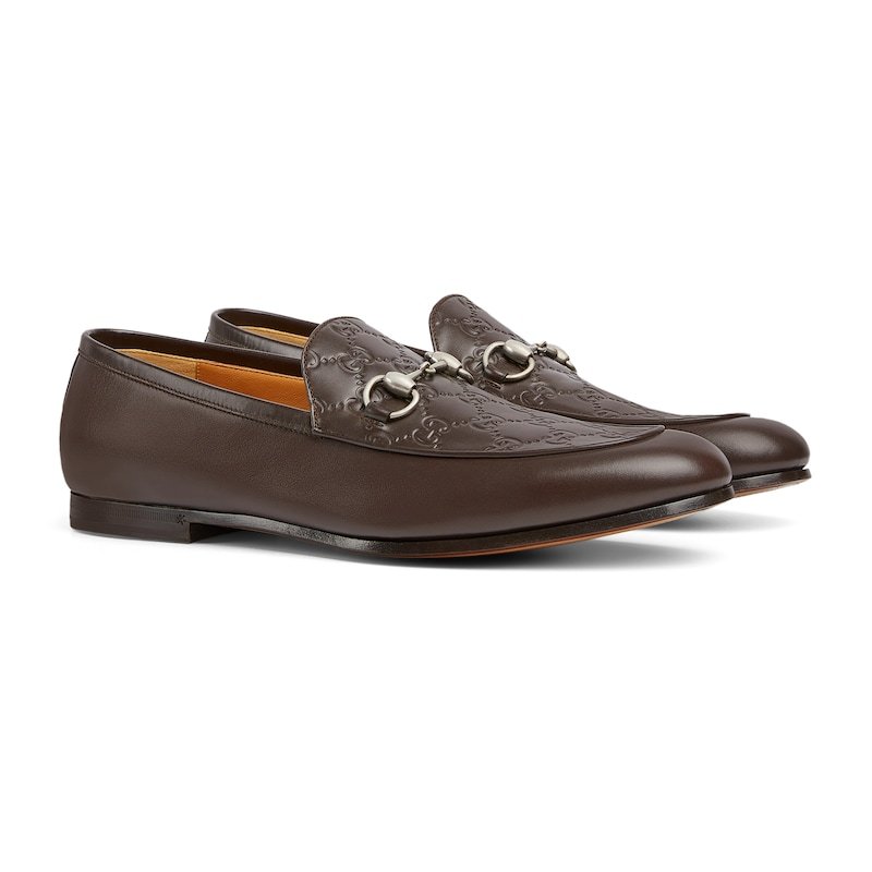 GUCCI HORSEBIT-PLAQUE LOAFERS