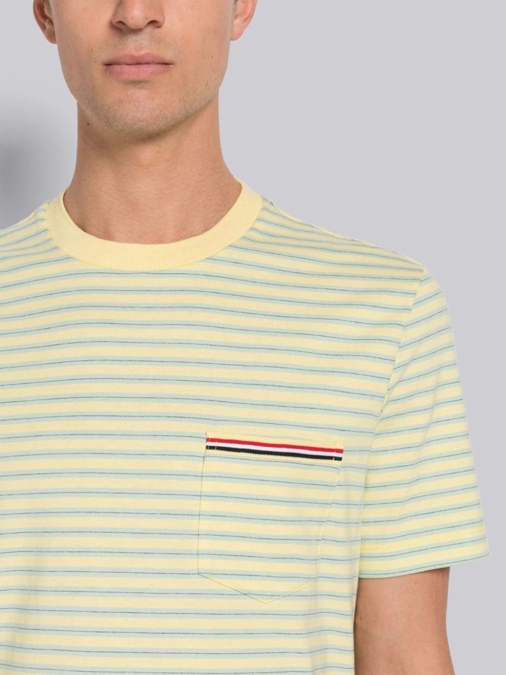 Thom Browne Wen Cotton T-shirts And Polos In Nude