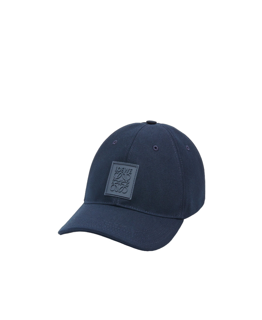 Loewe Classic Patch Cap For Men In Blue