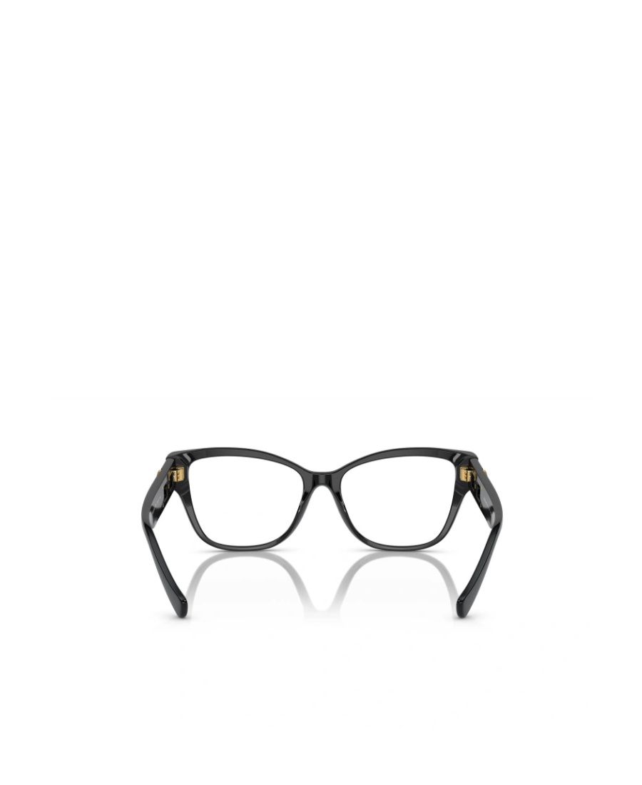 Versace Colliding Color Thick Frame Flat Mirror In Black