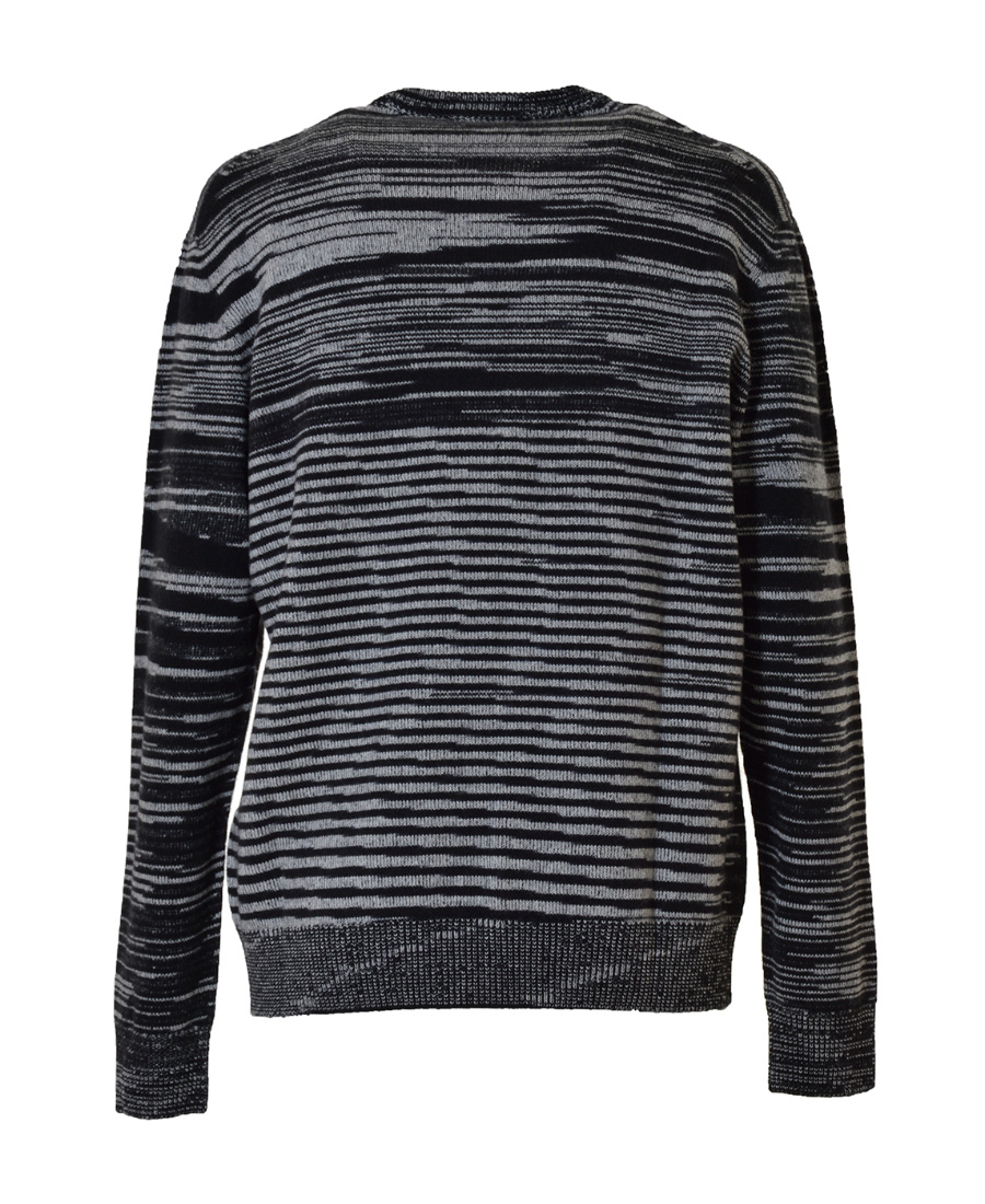 Missoni Stripe-print Cashmere Jumper In Black