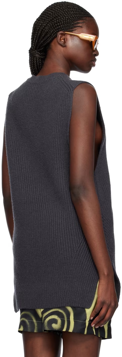Nanushka Chunky-knit Wool Blend Jumper In Black
