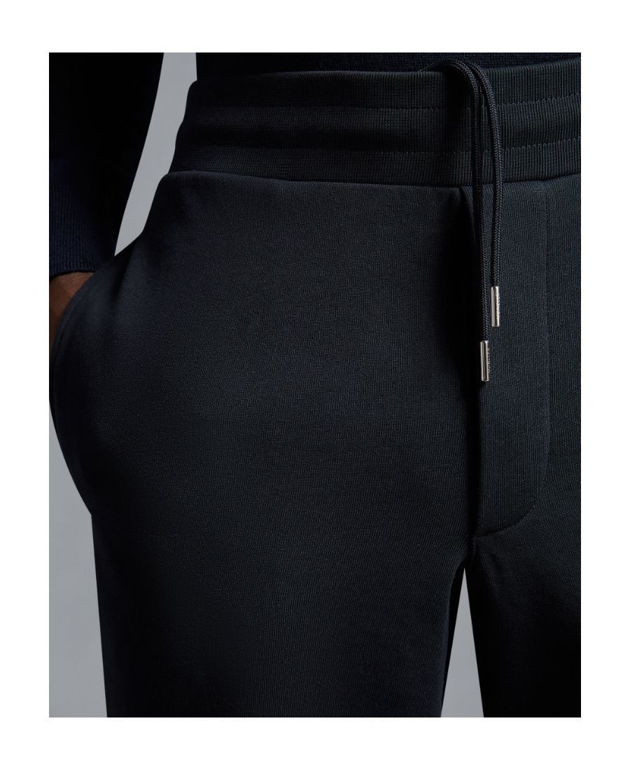 Moncler Logo-patch Track Pants In Blue
