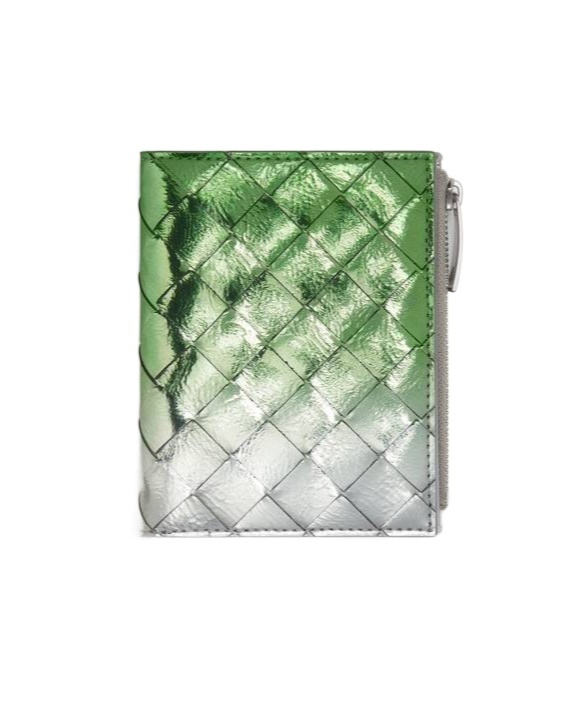 Bottega Veneta Intrecciato Small Bi-fold Wallet