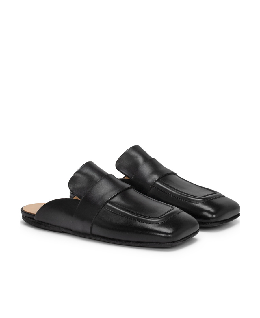 Marsèll Penny Mule Loafers In Black
