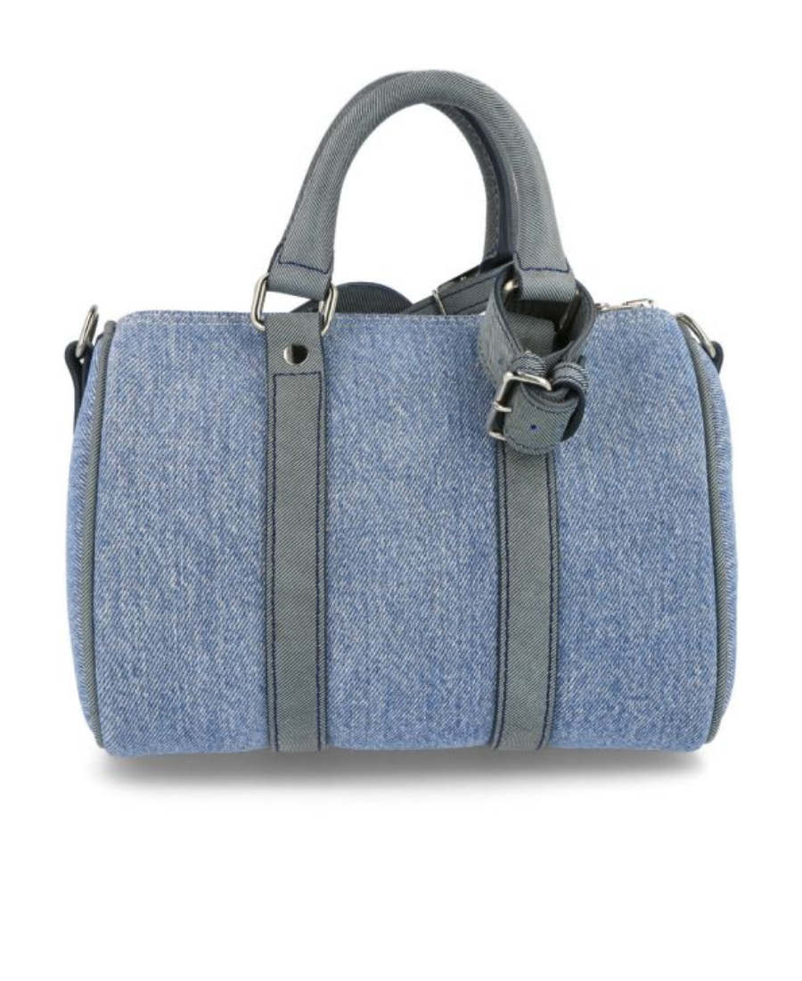 Readymade Logo Denim Handbag In Blue