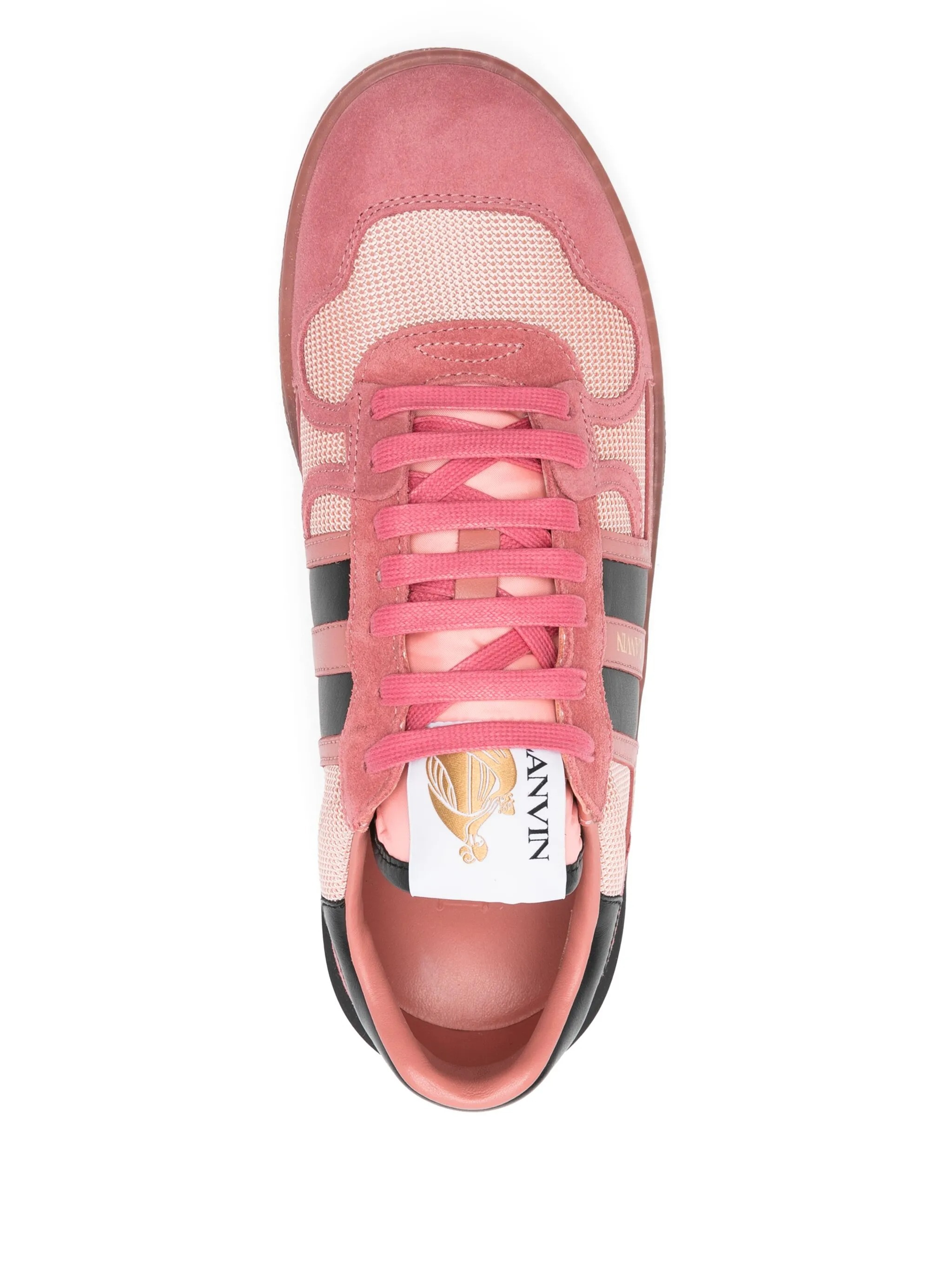 Lanvin Unisex Clay Mesh Sneakers In Pink