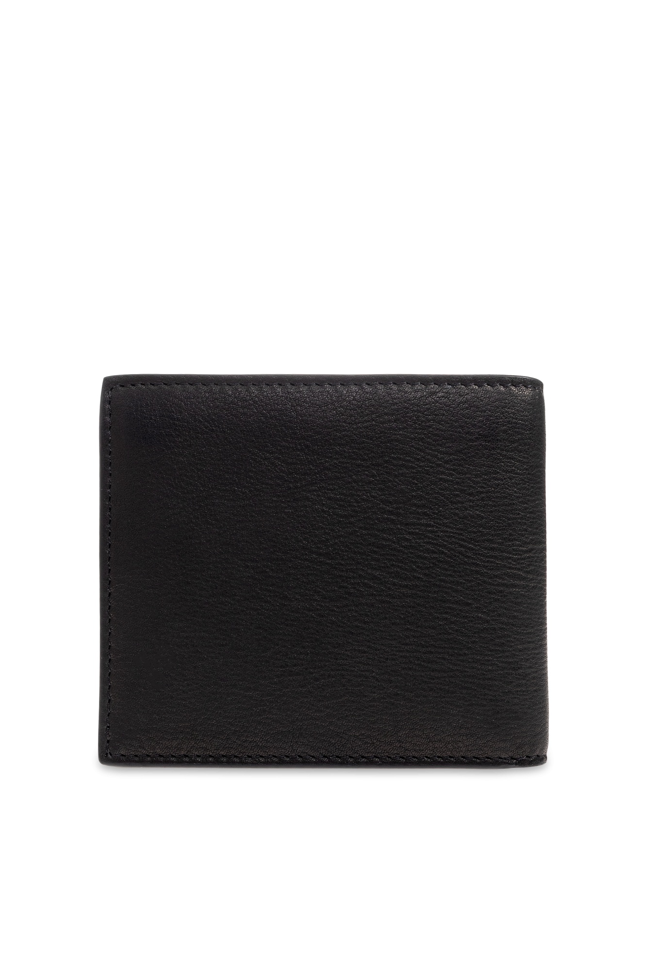 Dsquared2 Embossed Logo Leather Wallet In Black