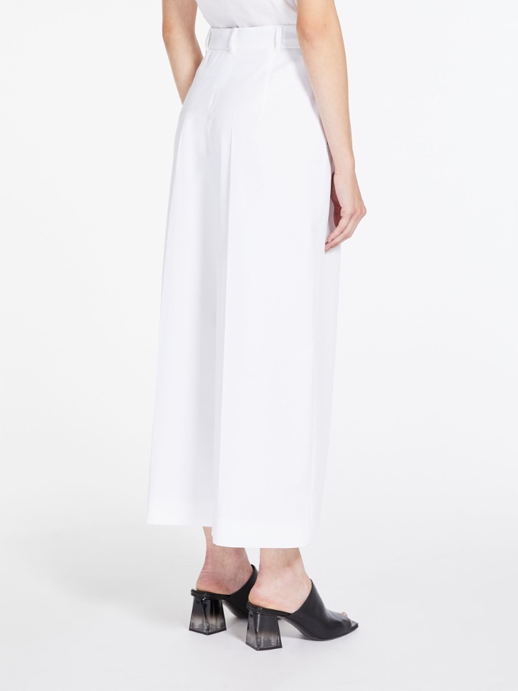 MAX MARA HIGH-WAISTED WIDE-LEGGED TROUSERS 