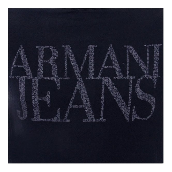 ARMANI JEANS LOGO DETAILS T-SHIRT