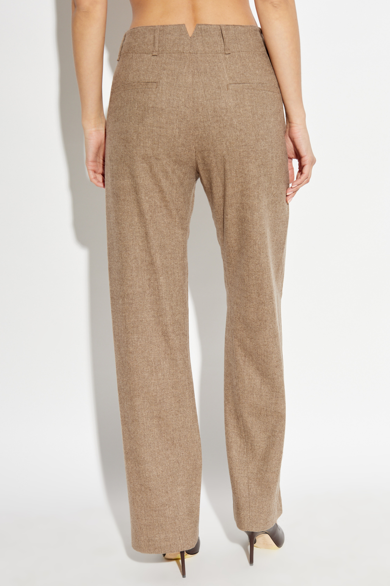 Rag & Bone Belt-loop Casual Pants In Brown
