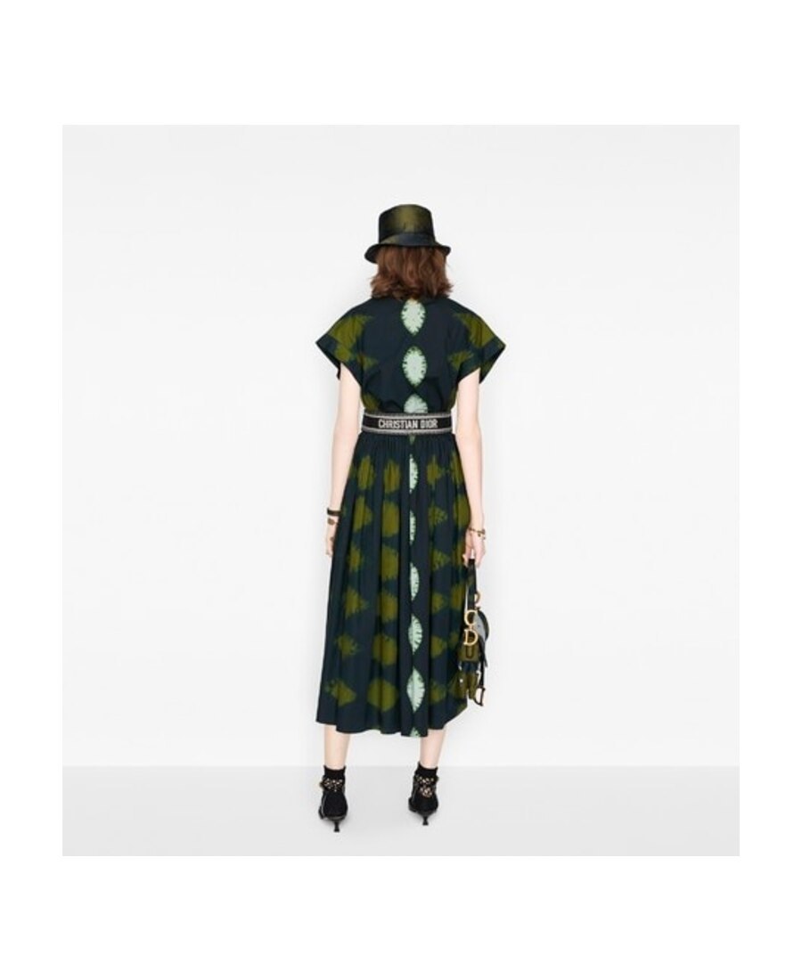 Dior Button-up Skirt In Green