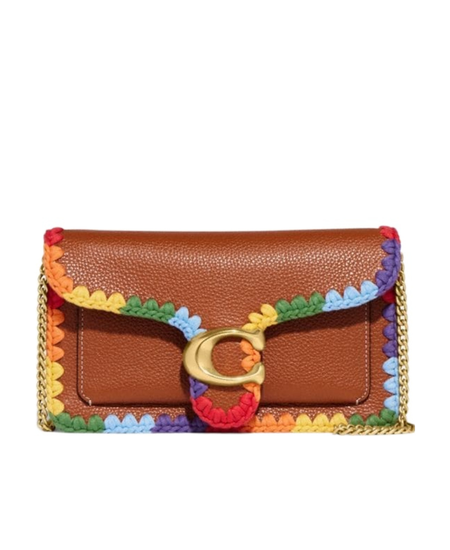 Coach Tabby Flip Shoulder Bag In Multicolor