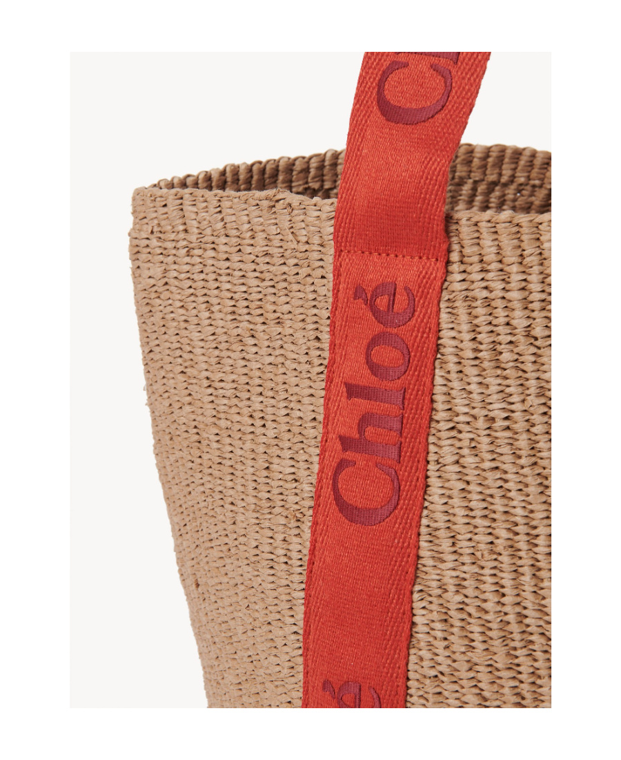 CHLOÉ LARGE WOODY HANDBAG