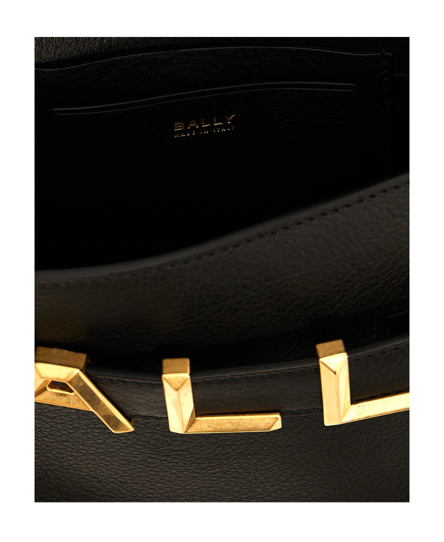 Bally Flip Shoulder Bag In Black