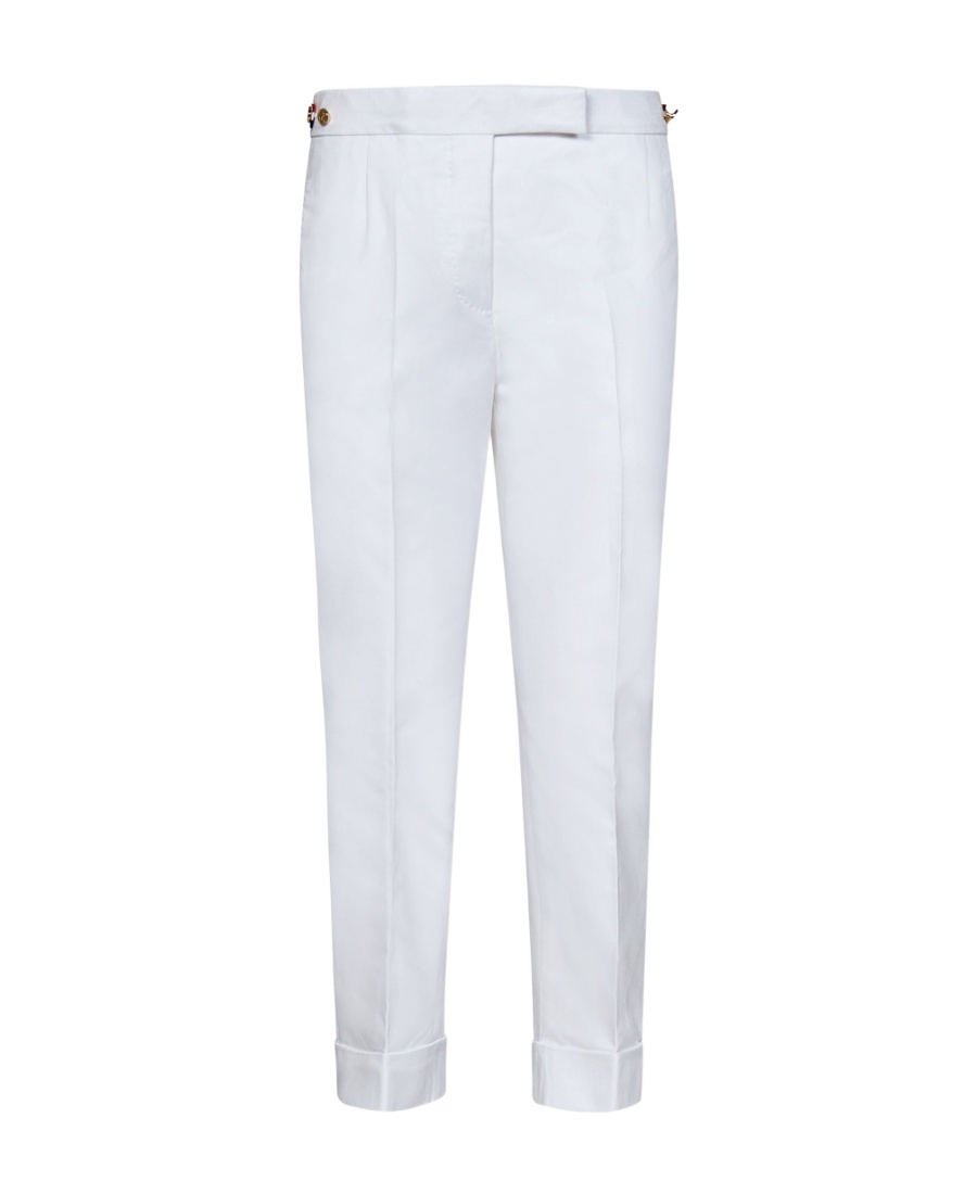 THOM BROWNE TAILORED CROPPED TROUSERS 