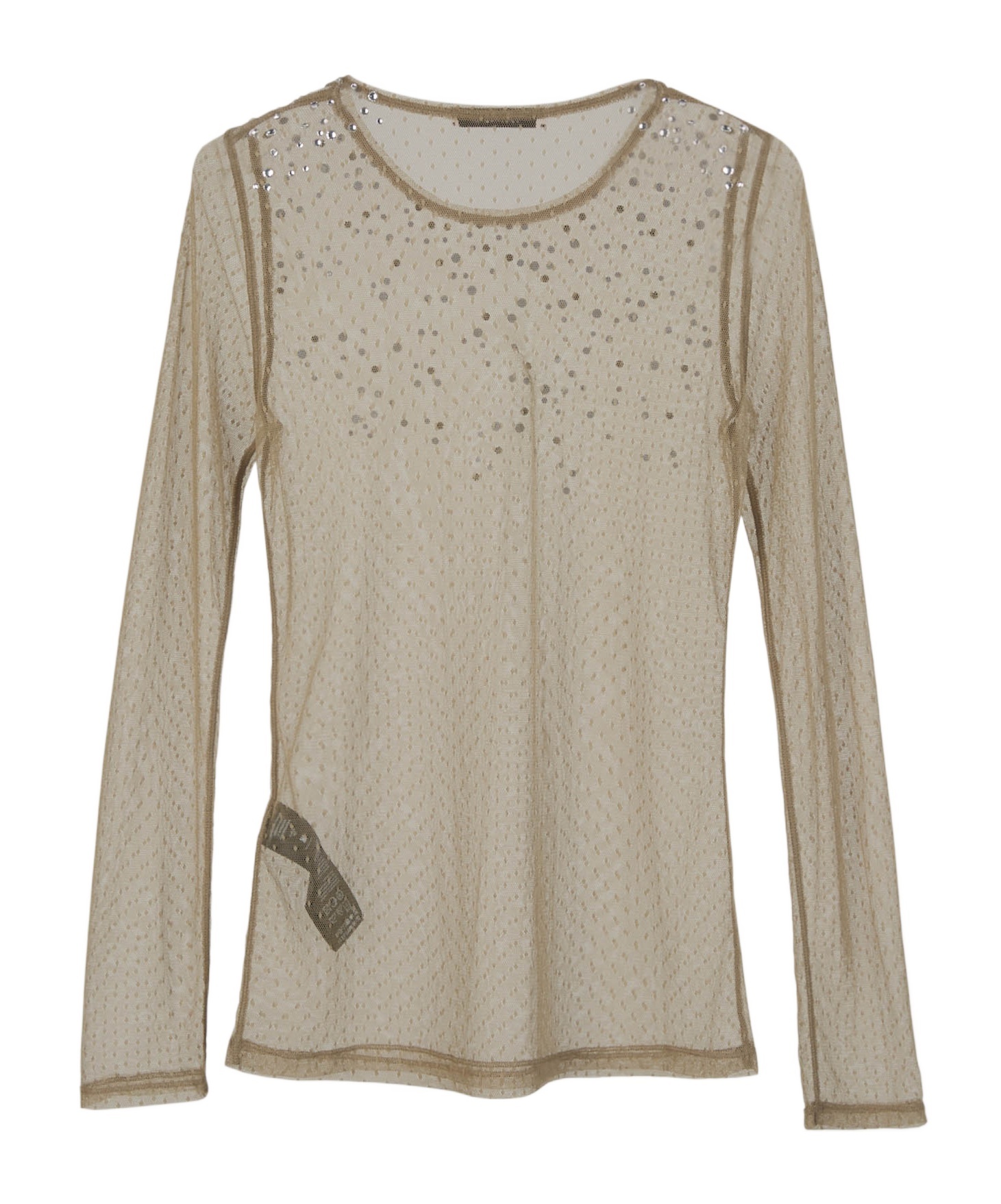 DOROTHEE SCHUMACHER CRYSTAL-EMBELLISHED COTTON SHIRT