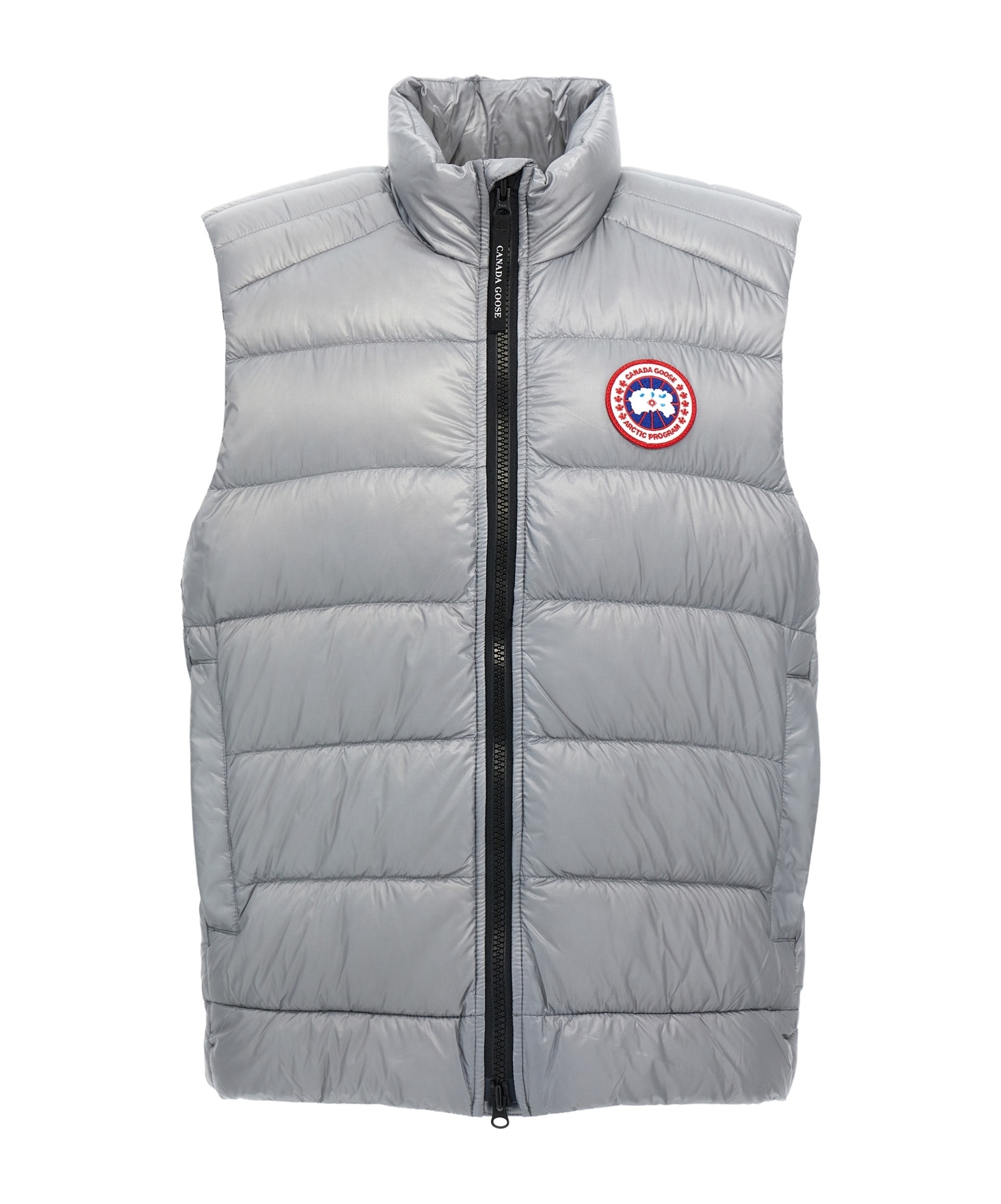 Canada Goose Crofton Down Puffer Vest In Gray