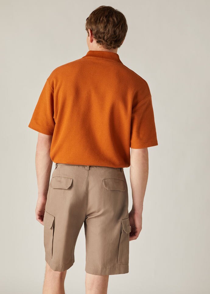 Loro Piana Tooling Bermuda Shorts In Brown