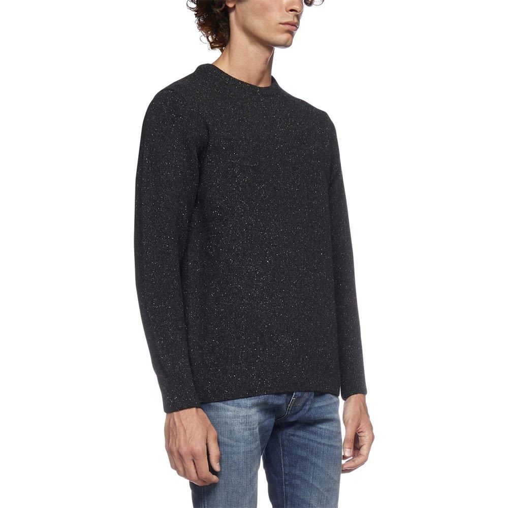 Barbour Tisbury Crewneck Knitted Jumper In Black