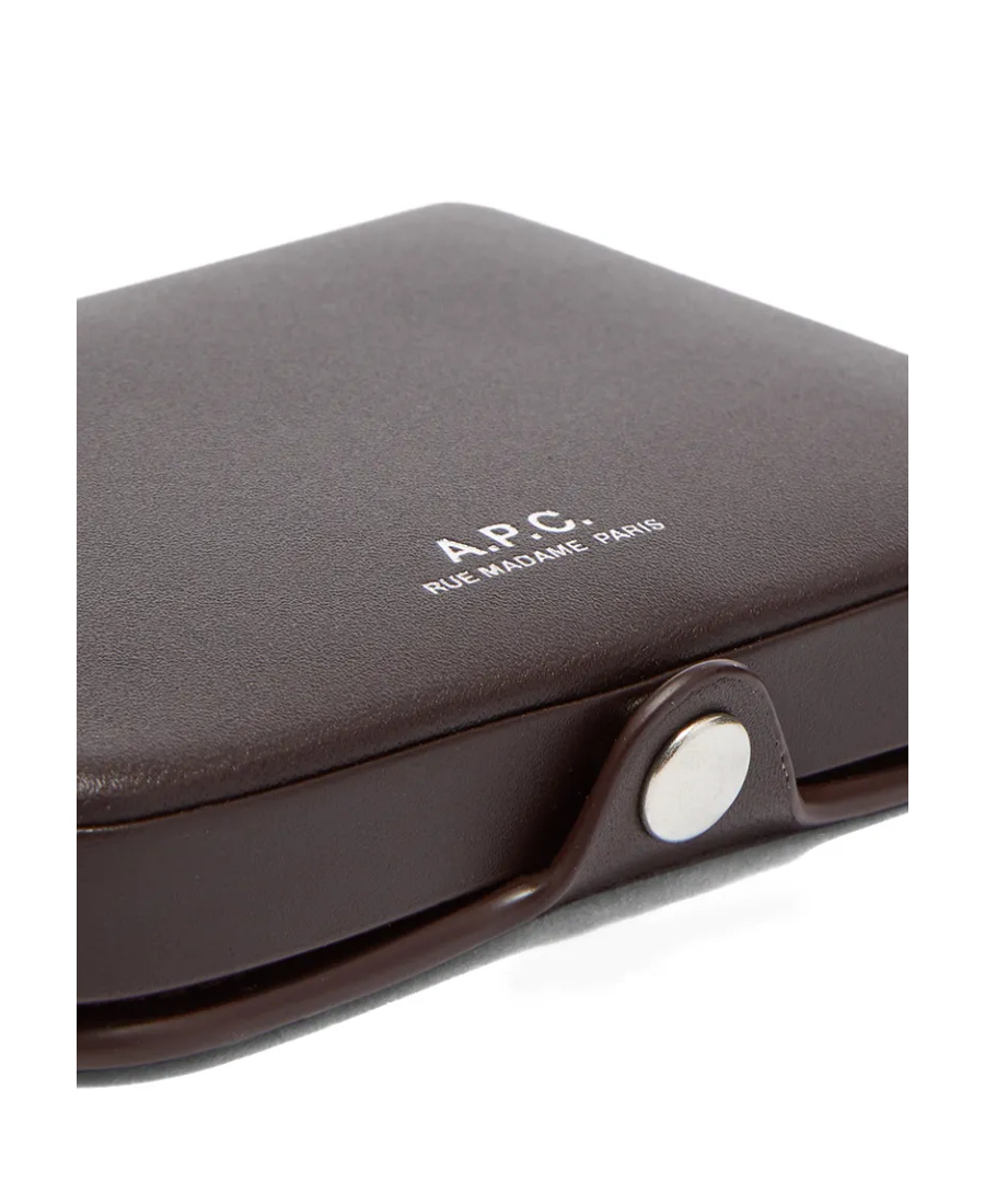 Apc Wallet A. P.c. Men Color Brown In Black
