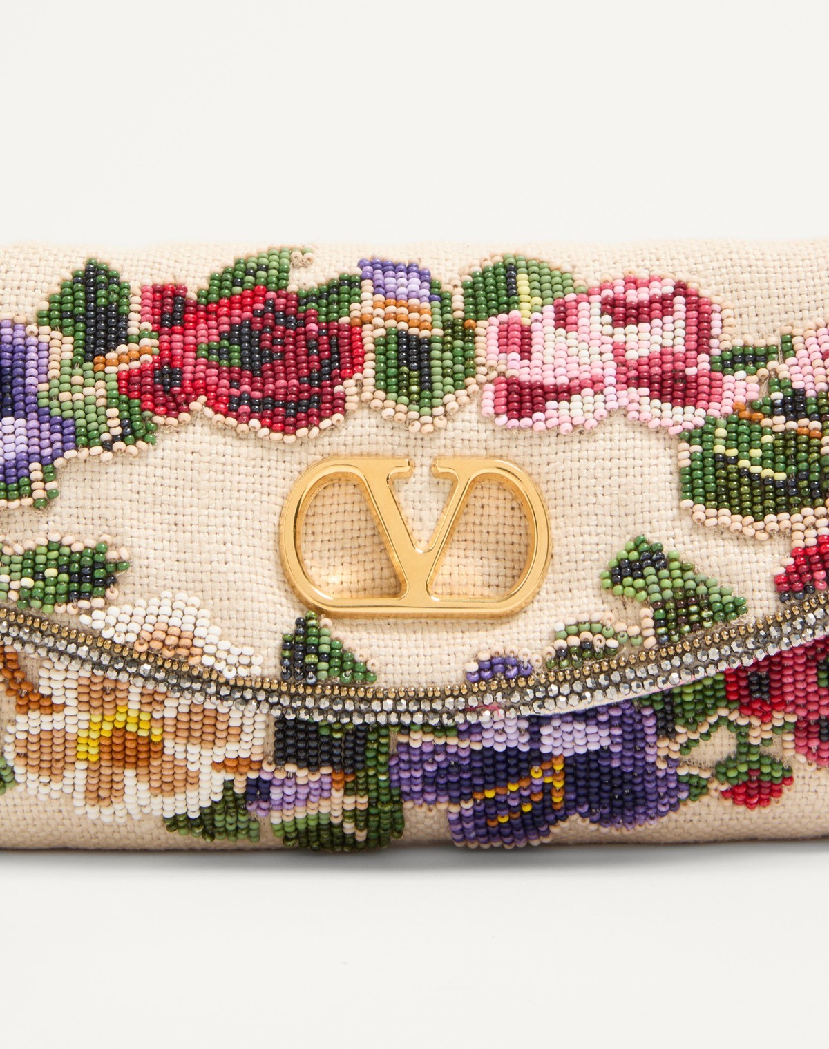 Valentino Garavani Garavani Vain Soft Embroidered Small Shoulder Bag Woman Multicolour Uni