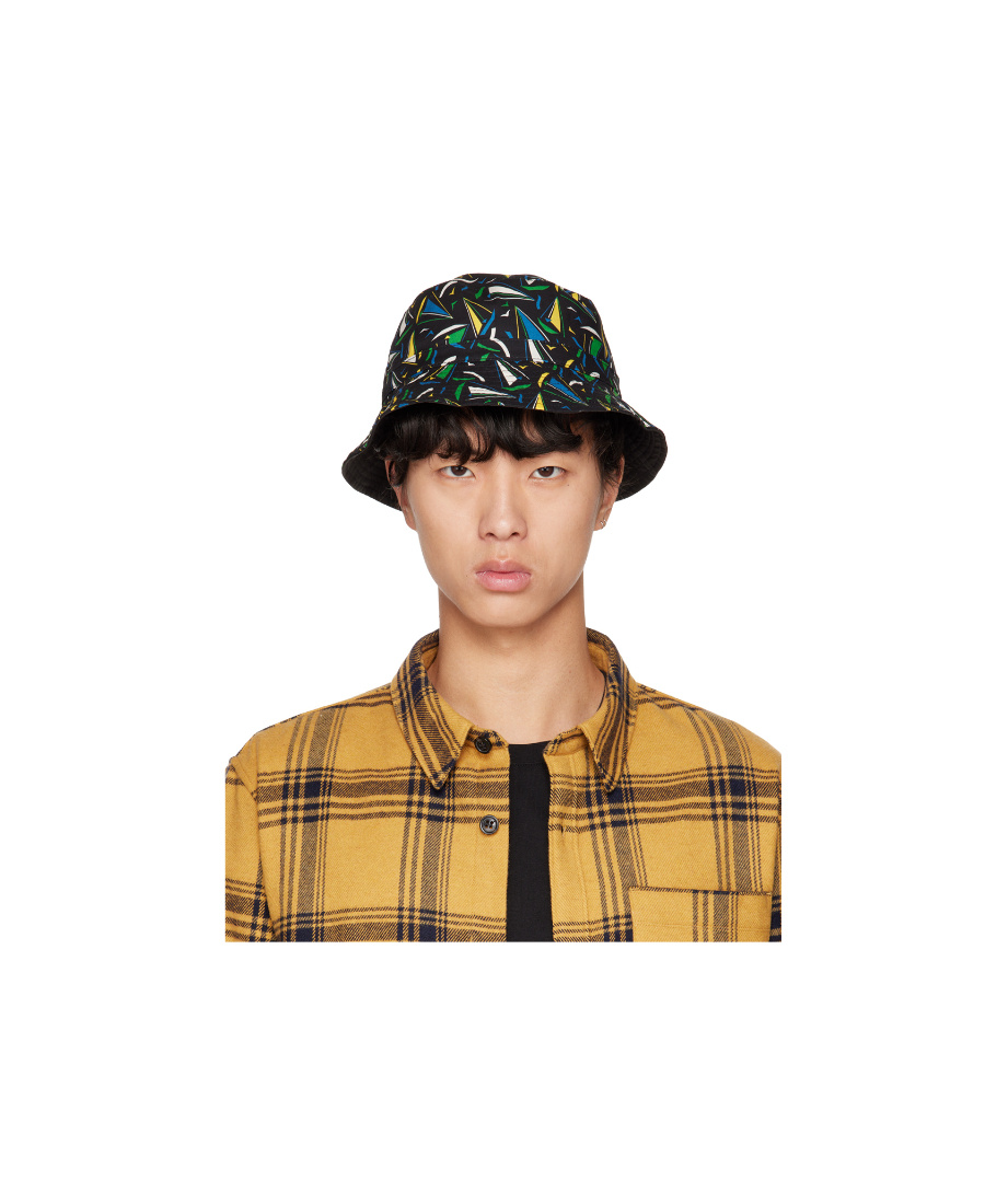 Apc Multicolor & Black Bob Mark Bucket Hat In Multicolor