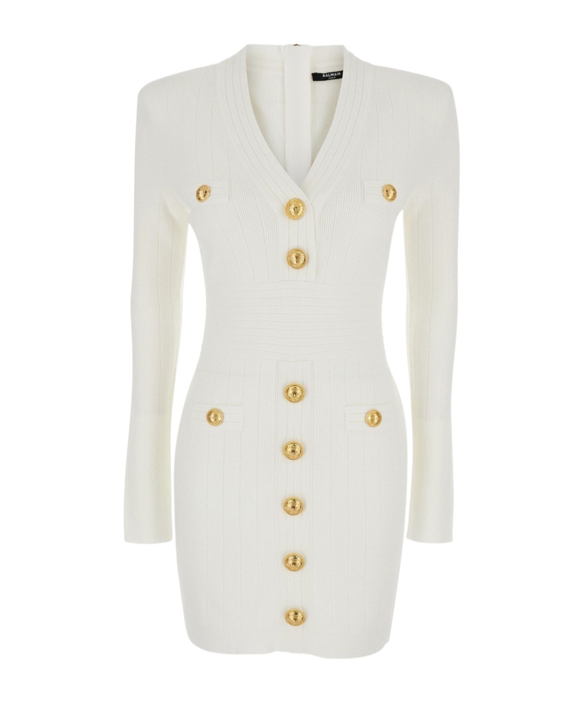 Balmain Dresses In White