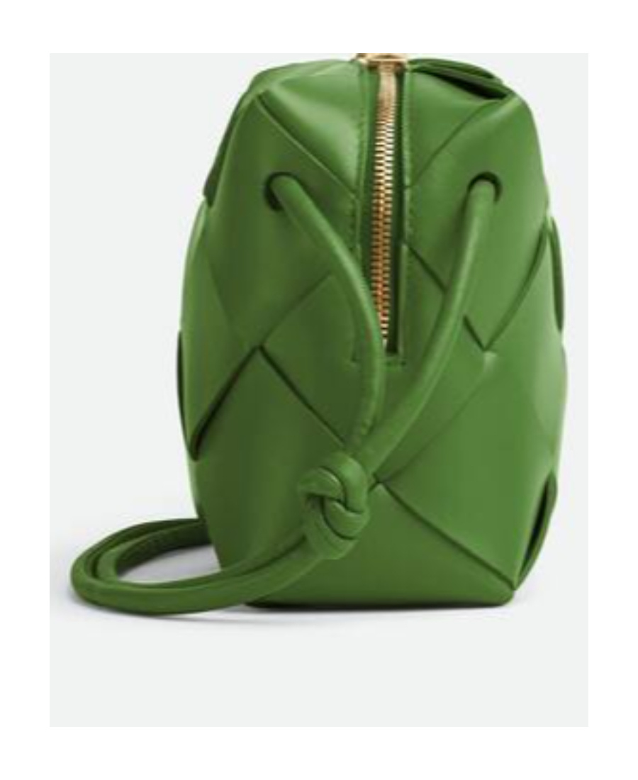 Bottega Veneta Mini Box Camera Shoulder Bag In Green
