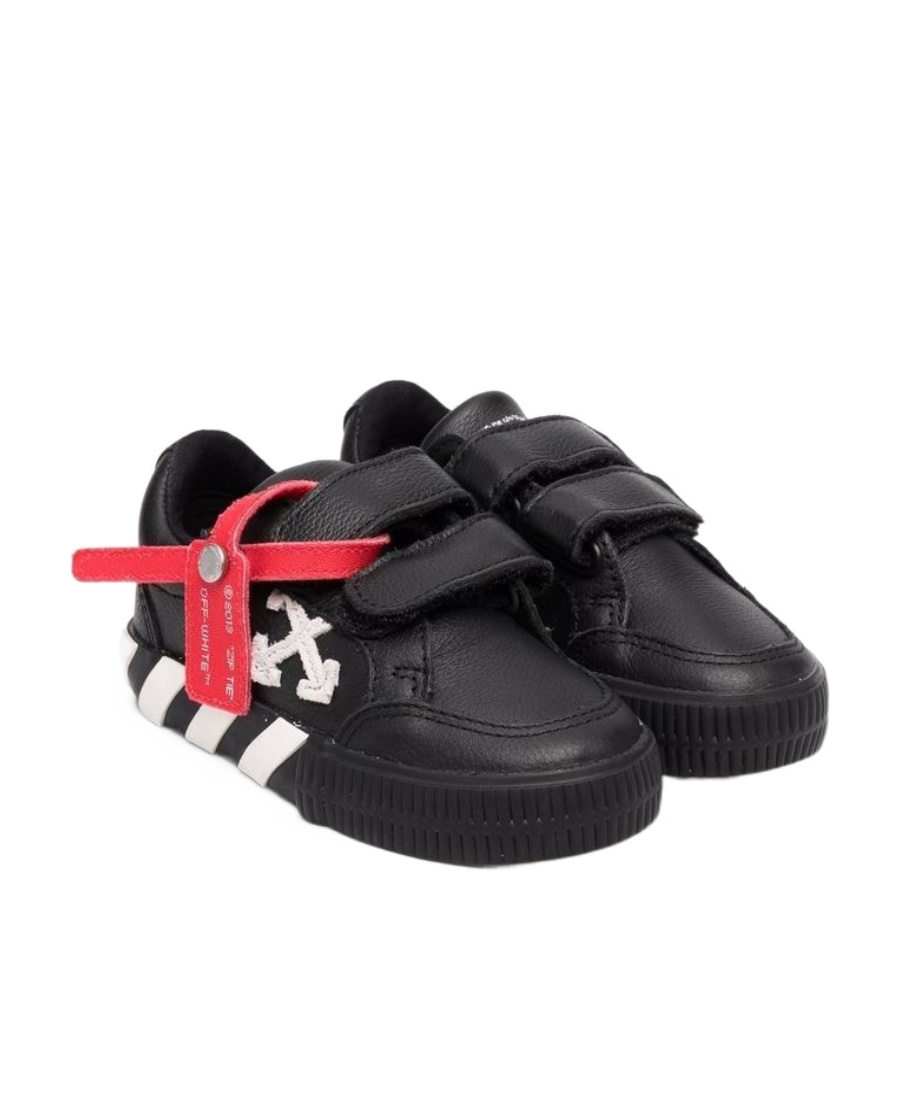 Off-white Velcro Vulcanized Black Whit In Black