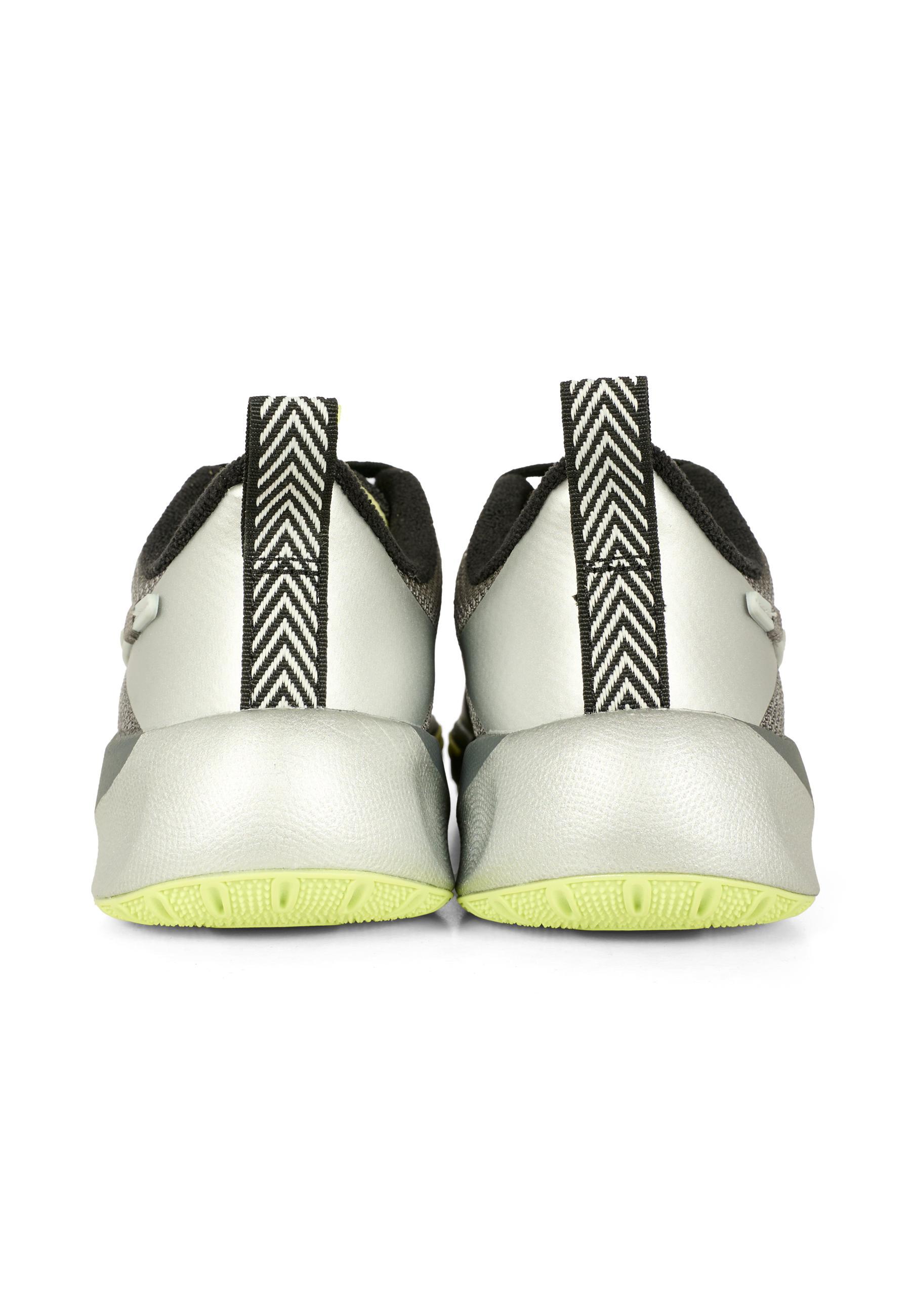 Off-white Round-toe Sneakers In Multi