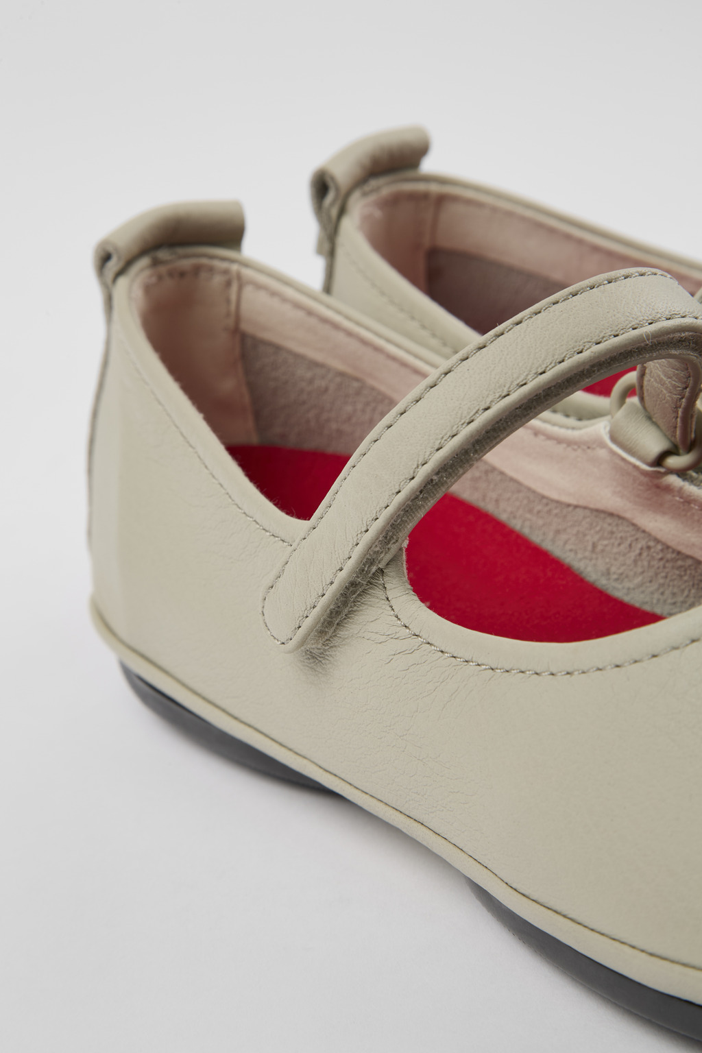Camper Right Nina Ballerina Shoes In Nude