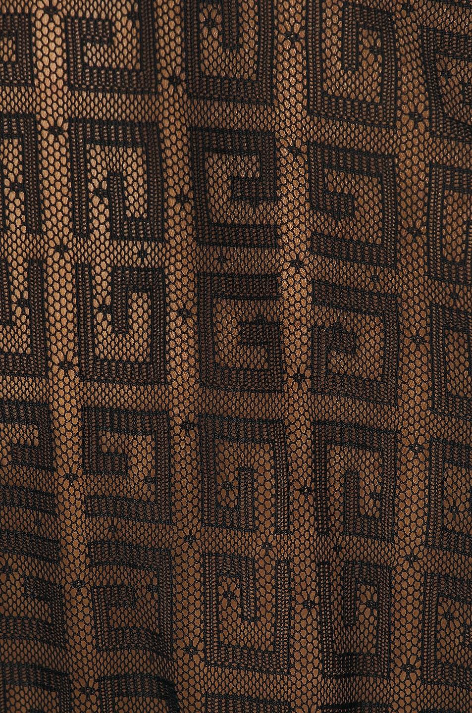 Givenchy 4g-pattern Silk Blouse In Black