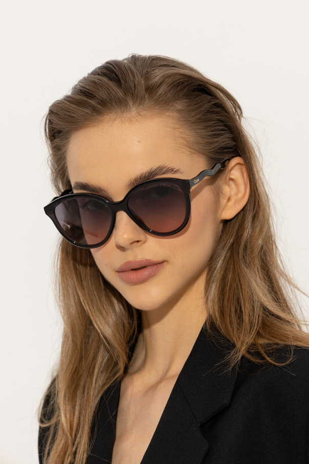 Chloé Eyewear Phantos Frame Sunglasses In Pink