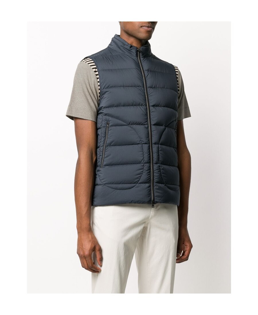 Herno Padded Gilet In Black